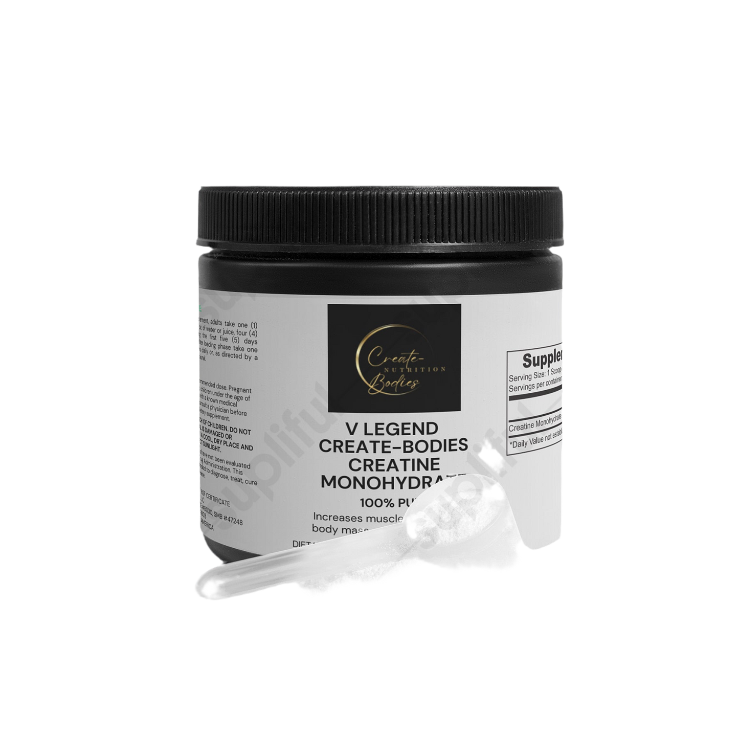 V Legend Create-Bodies Nutrition : Creatine Monohydrate (Sport & Athletic Adult) NSF+GMP CERTIFICATES