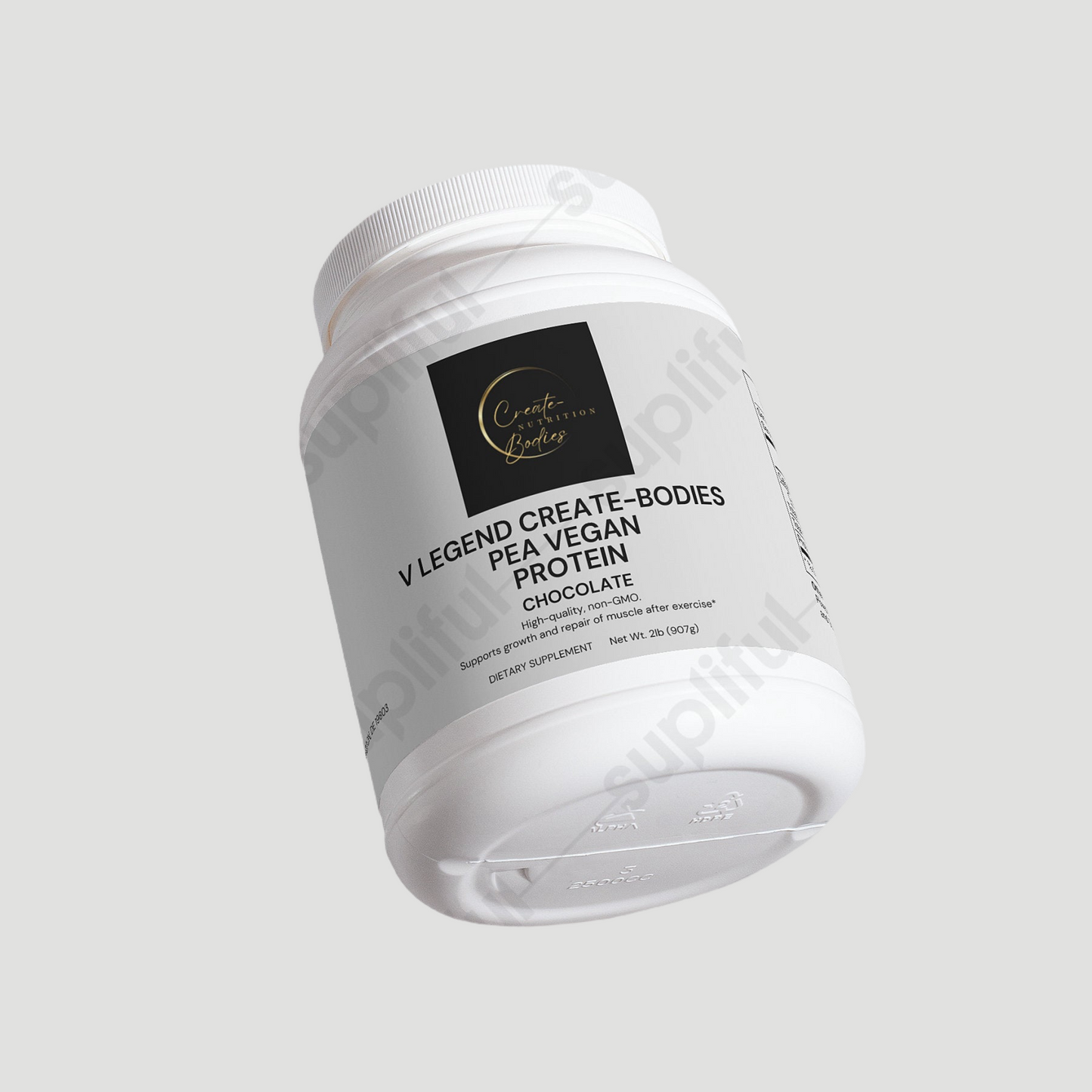 V Legend Create-Bodies Nutrition: Vegan Pea Protein (Chocolate)GMP CERTIFICATE