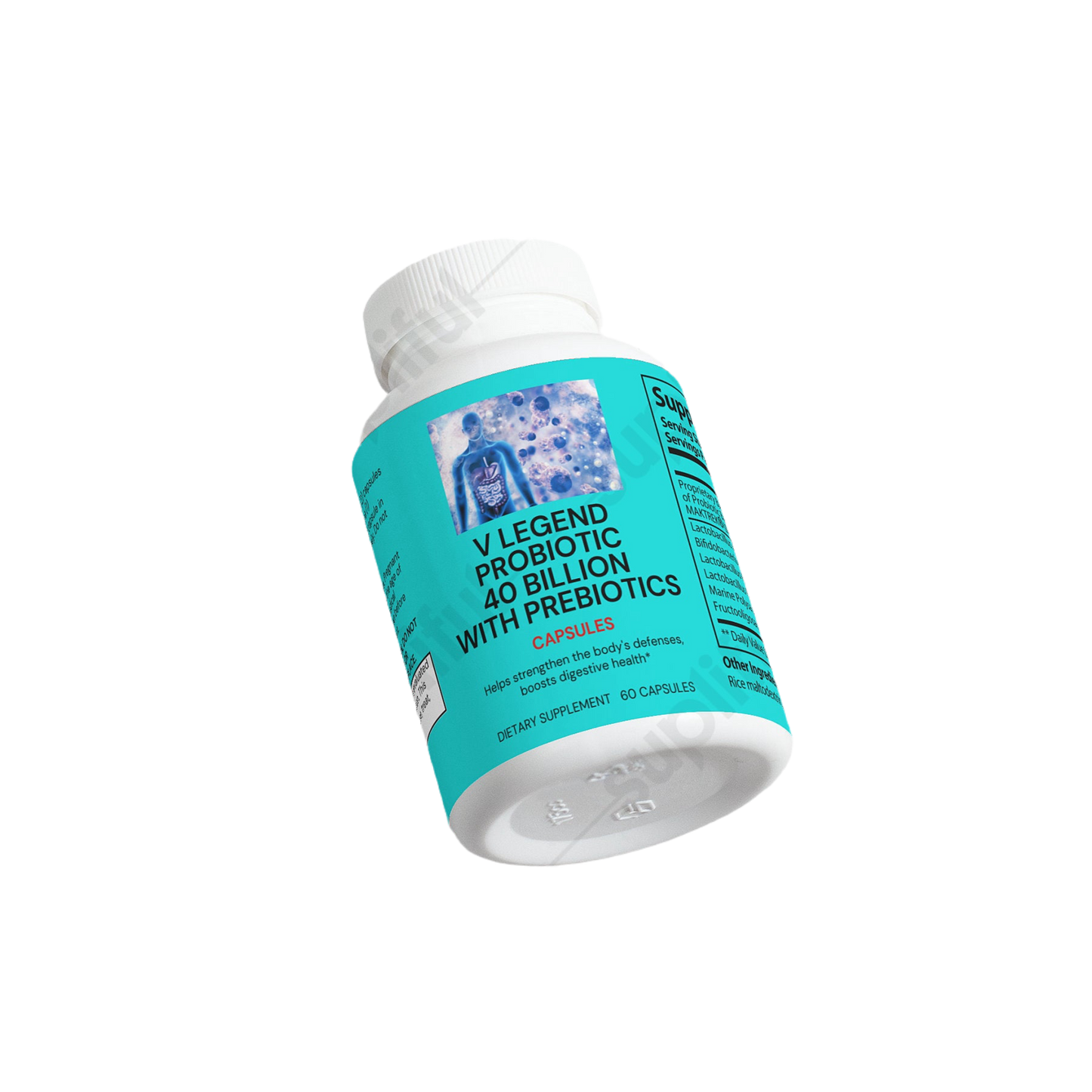V Legend Probiotic 40 Billion with Prebiotics (ADULT)~FDA+NSF CERTIFICATES