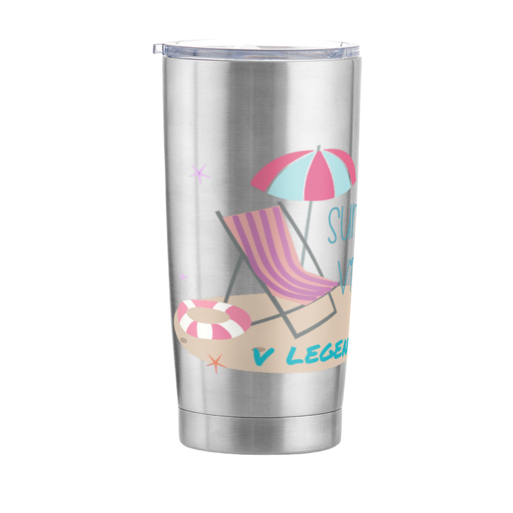 Summer Beach Sea Horse Adventure Tumbler 20 oz