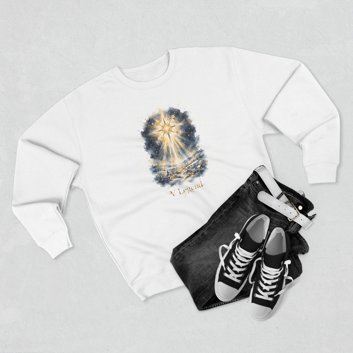 V Legend Beauty Winter Star Sweatshirt