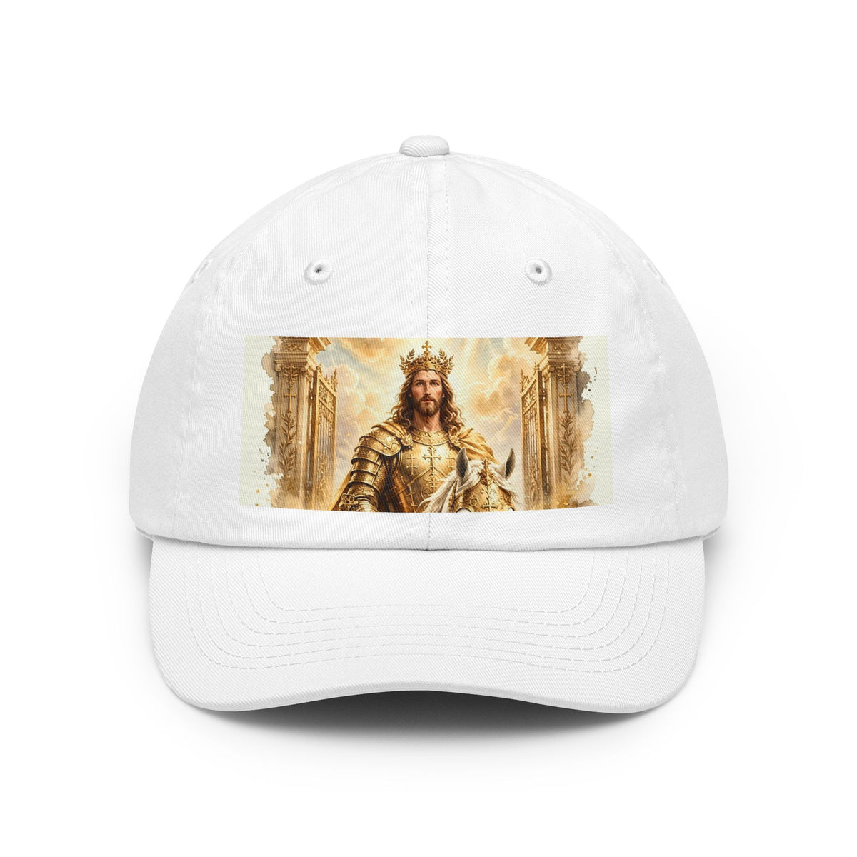 V Legend Beauty | Golden Armor Jesus White Horse White Cap