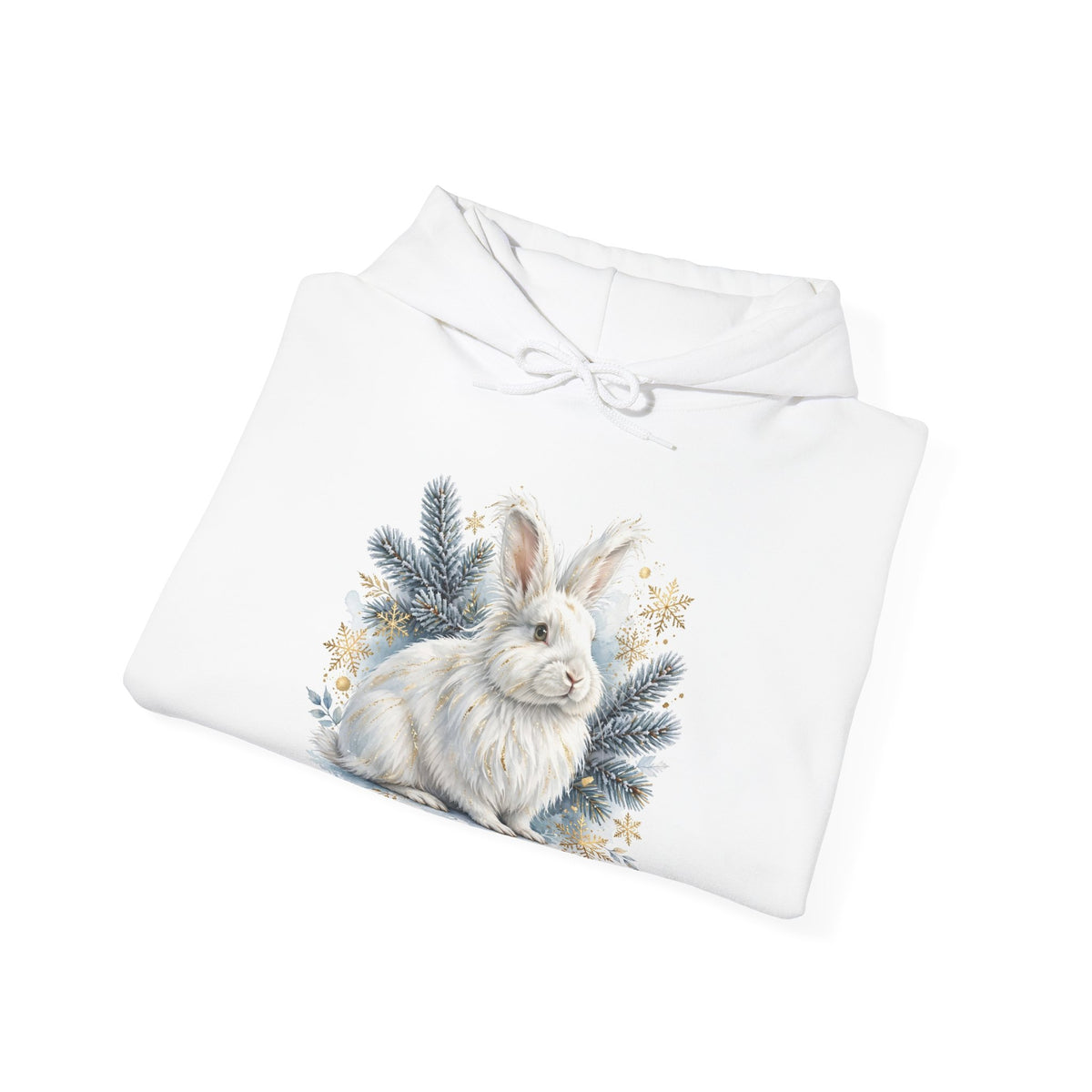 V Legend Beauty White Rabbit Holiday Hoodie