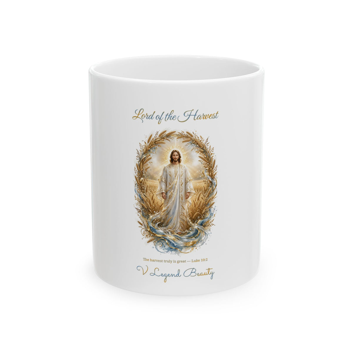 Thanksgiving Coffee Mug | Lord of the Harvest Christian Gift Mug | V Legend Beauty
