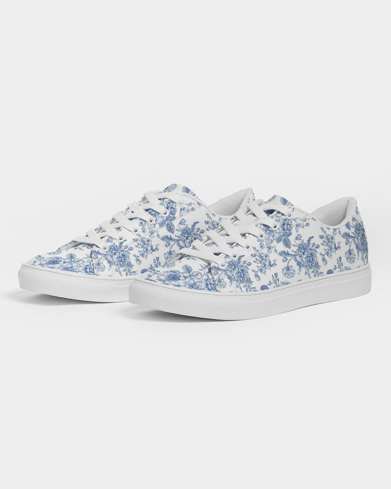 V Legend Just Blue Men's Faux-Leather Sneaker
