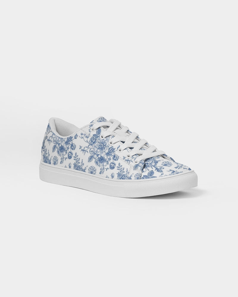V Legend Just Blue Men's Faux-Leather Sneaker