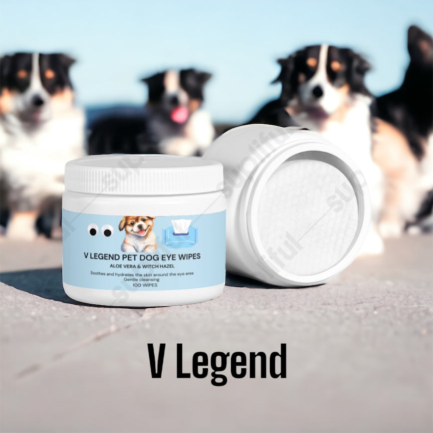 V Legend Pet Dog Eye Wipes (Aloe’s Natural)