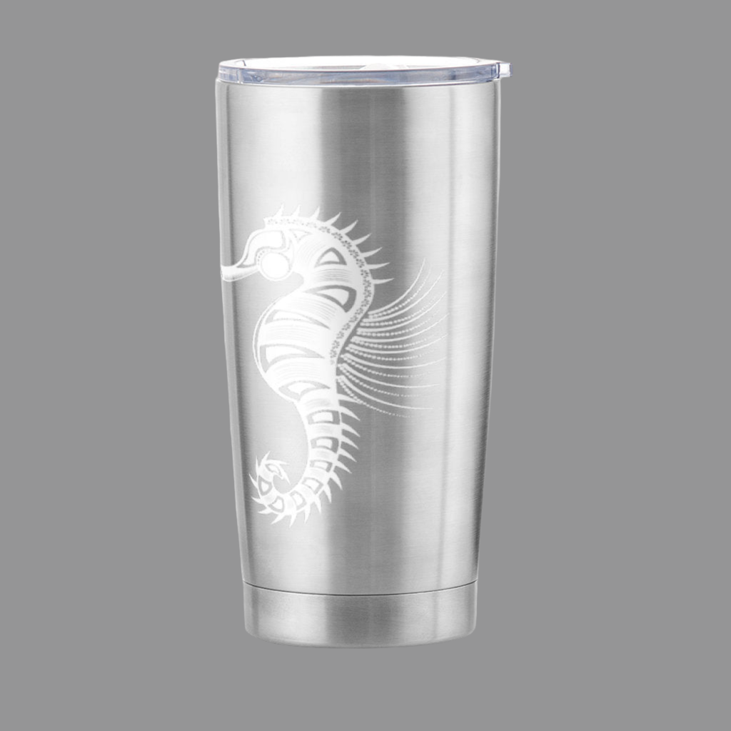 Summer Beach Sea Horse Adventure Tumbler 20 oz