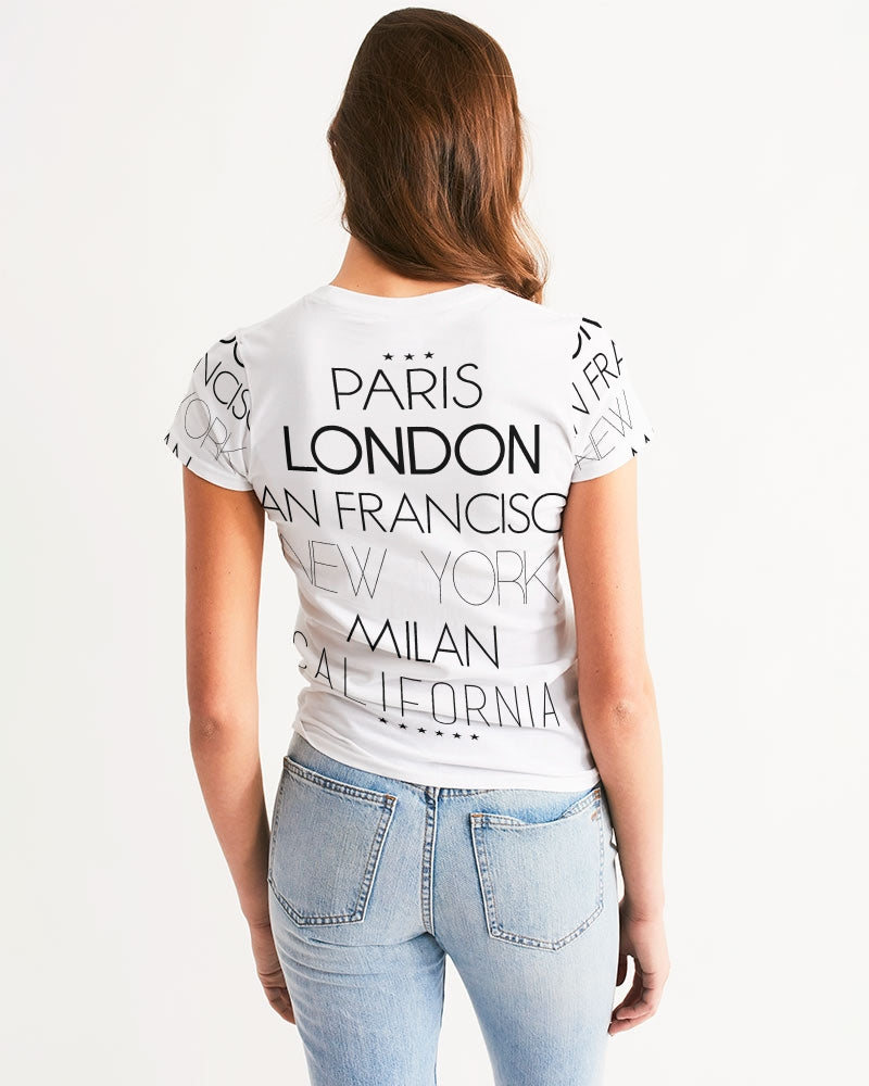 V Legend In Fashion City Women's All-Over Print Tee