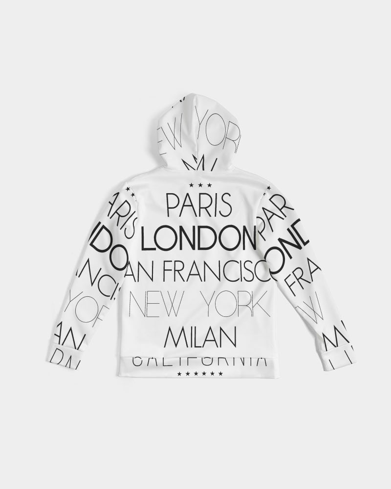 V Legend In Fashion City Men's All-Over Print Hoodie