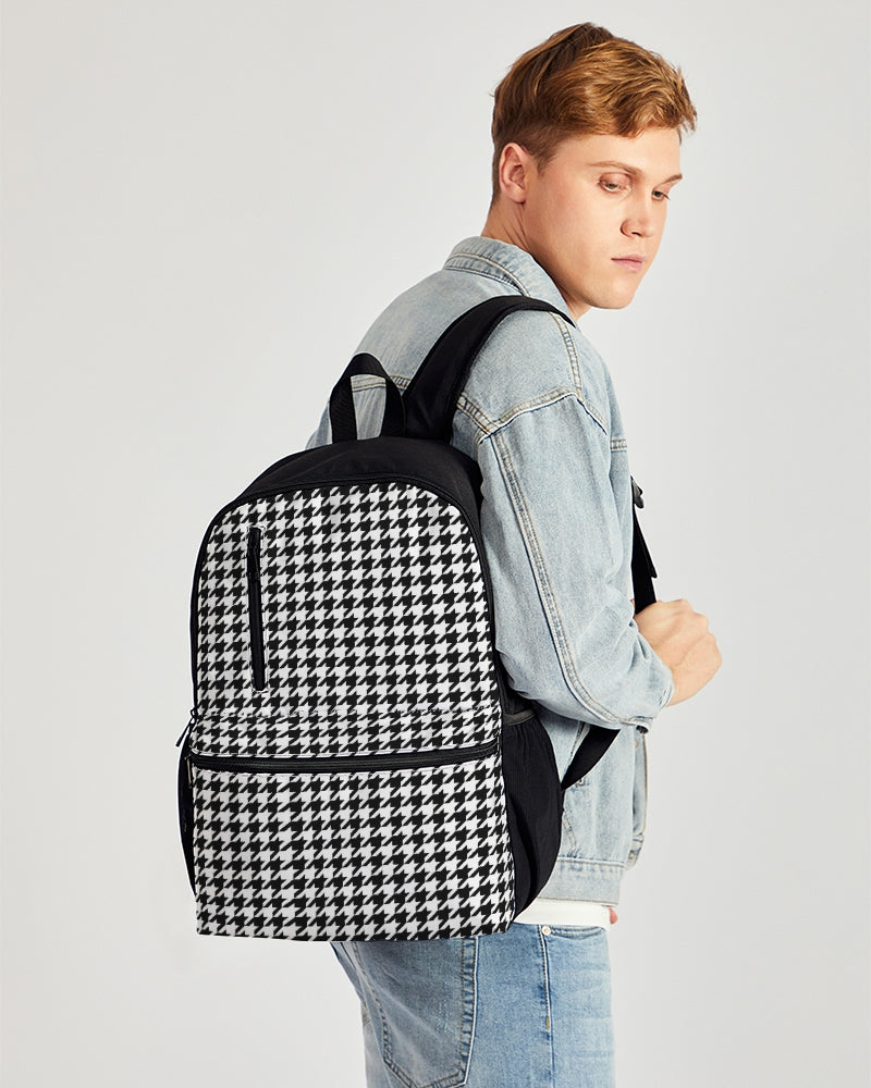 V Legend NYC Stylist Duo-Zip Front Canvas Backpack