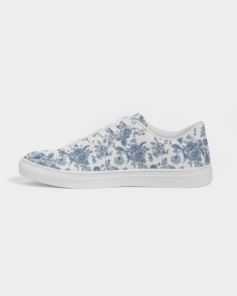 V Legend Just Blue Men's Faux-Leather Sneaker