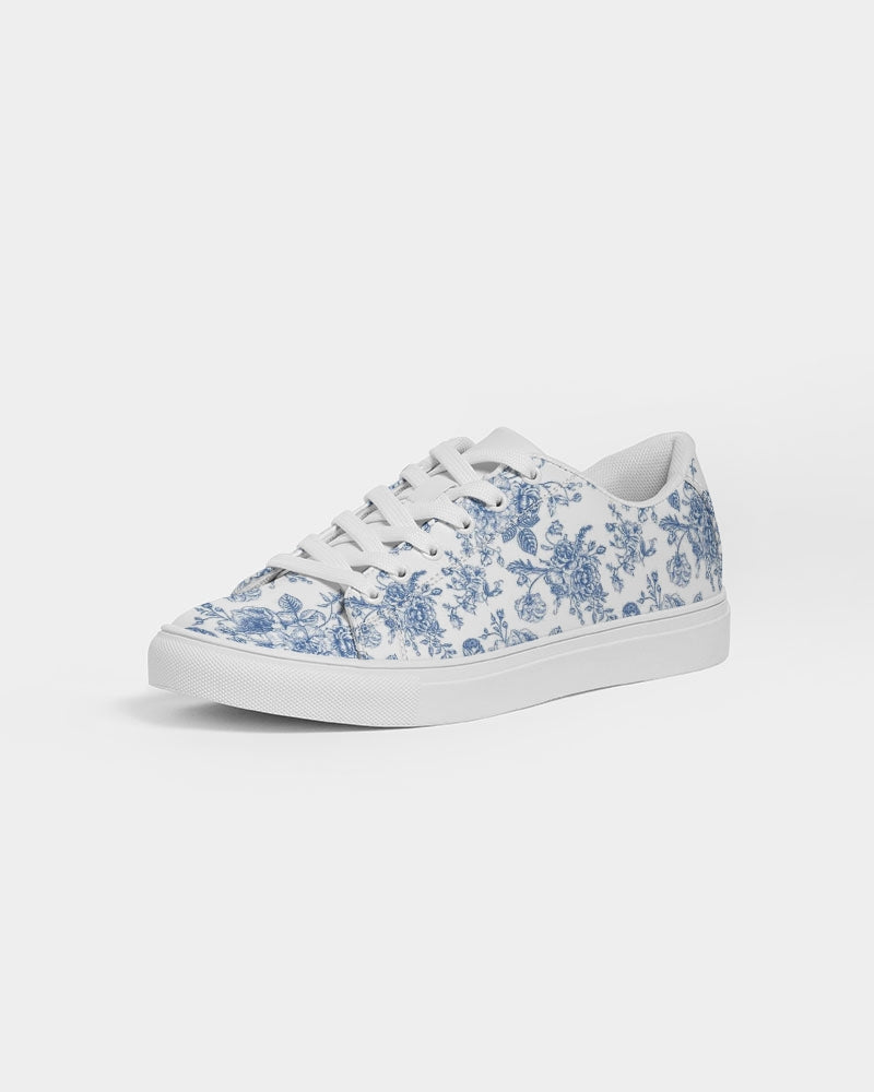 V Legend Just Blue Men's Faux-Leather Sneaker
