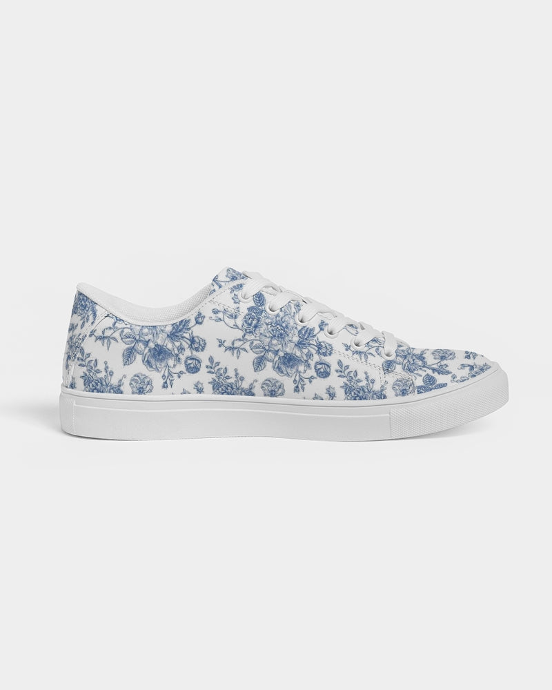 V Legend Just Blue Men's Faux-Leather Sneaker