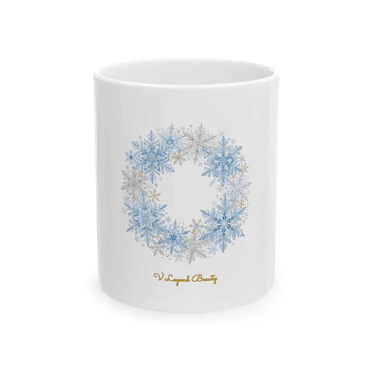 Sparkling Ice Snowflake Mug