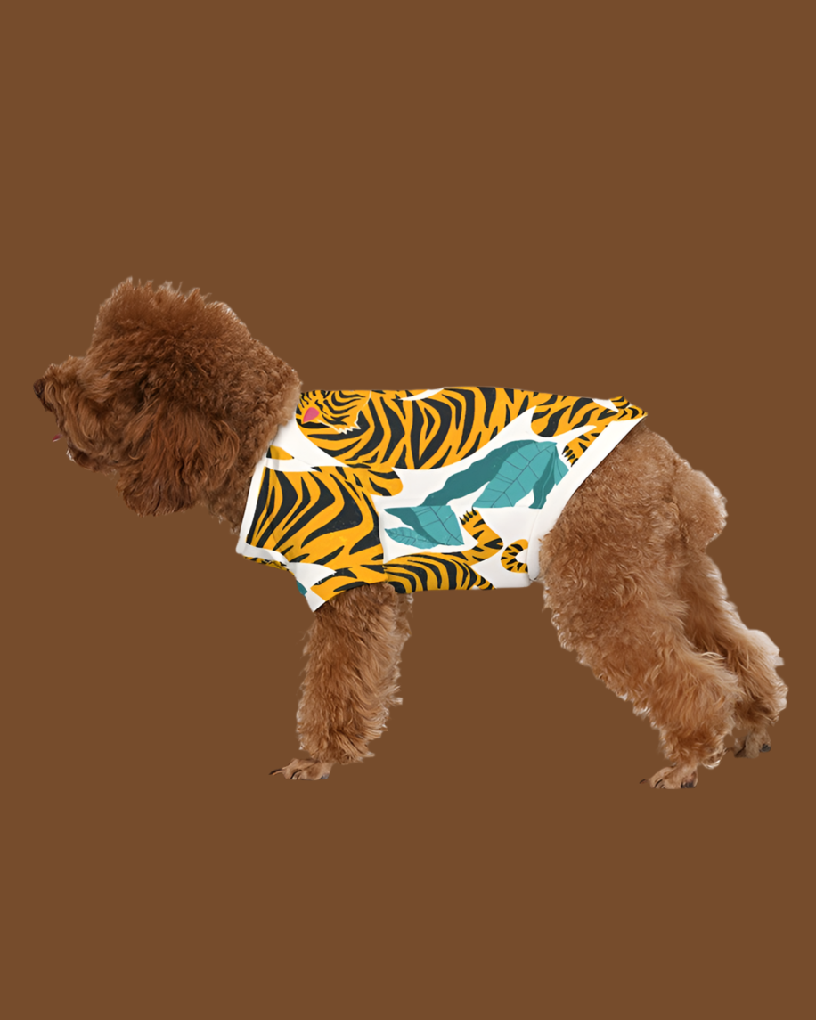 V Legend Tiger Images Doggie Tee