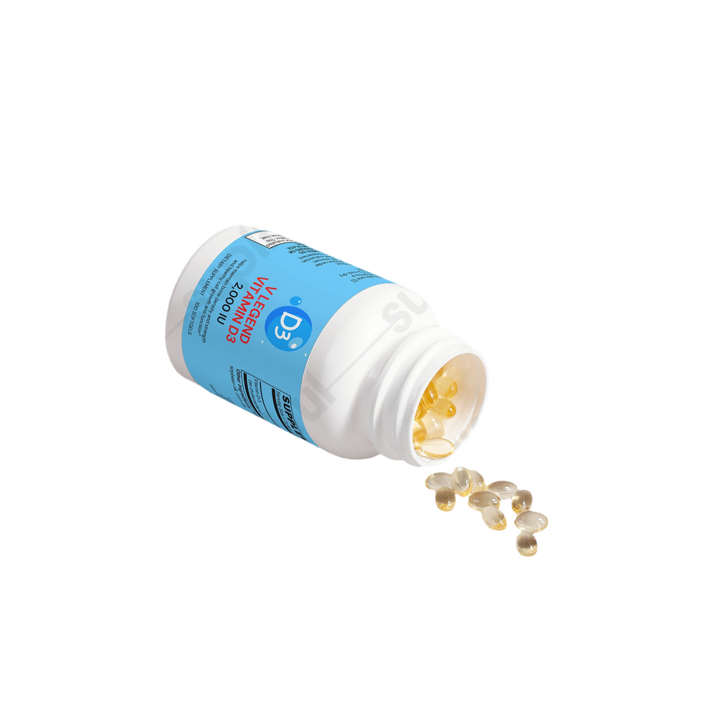 V Legend Vitamin D3 2,000 IU For Adult (2022 GMP CERTIFICATE)