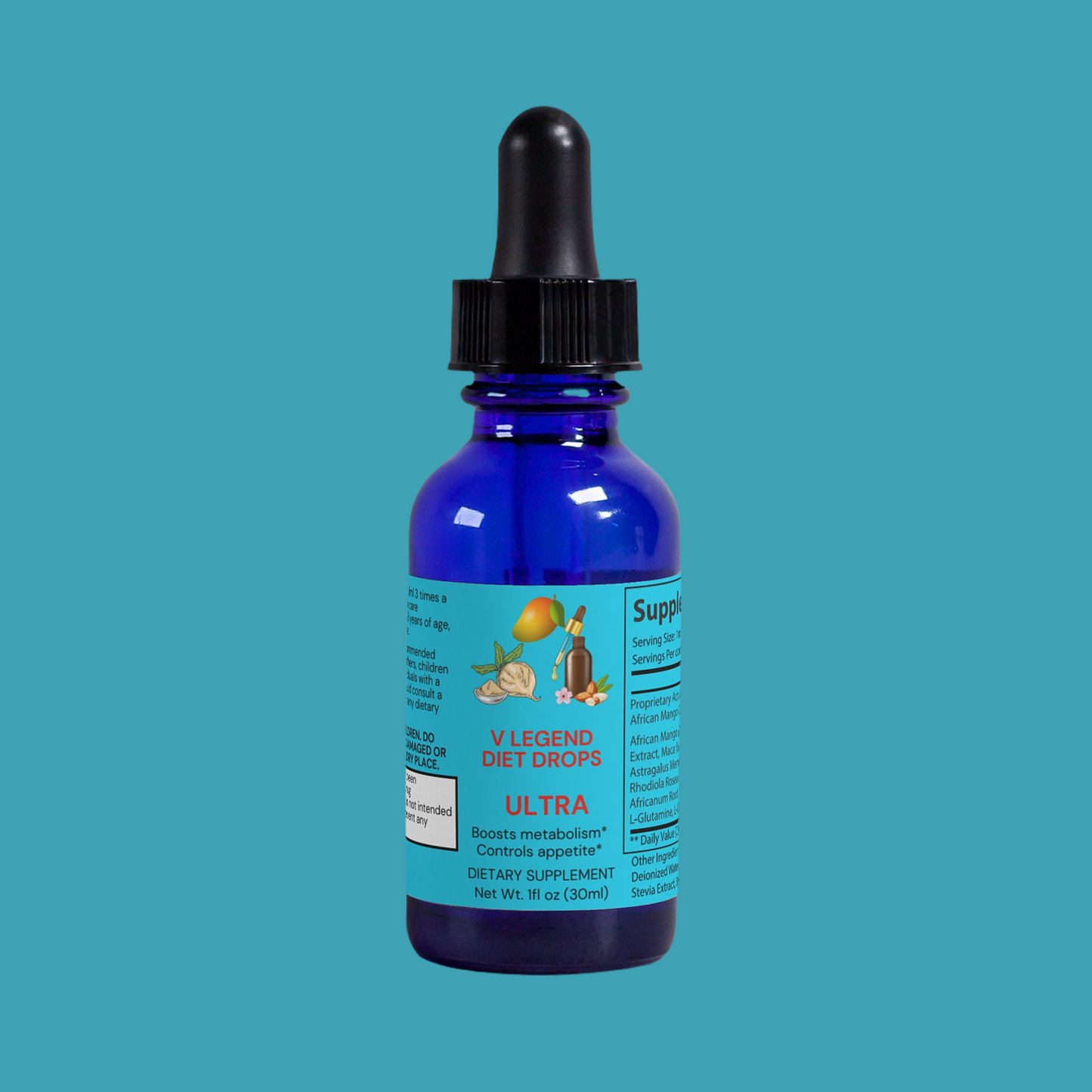 V Legend Diet Drops Ultra 1 oz (Adult)~ FDA+NSF CERTIFICATES