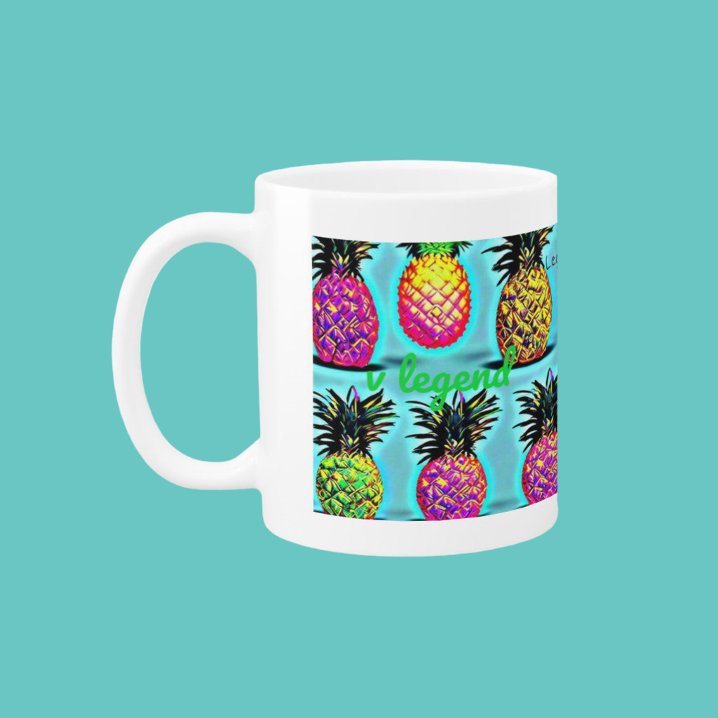 "Stylish Pineapples Mug 11oz"