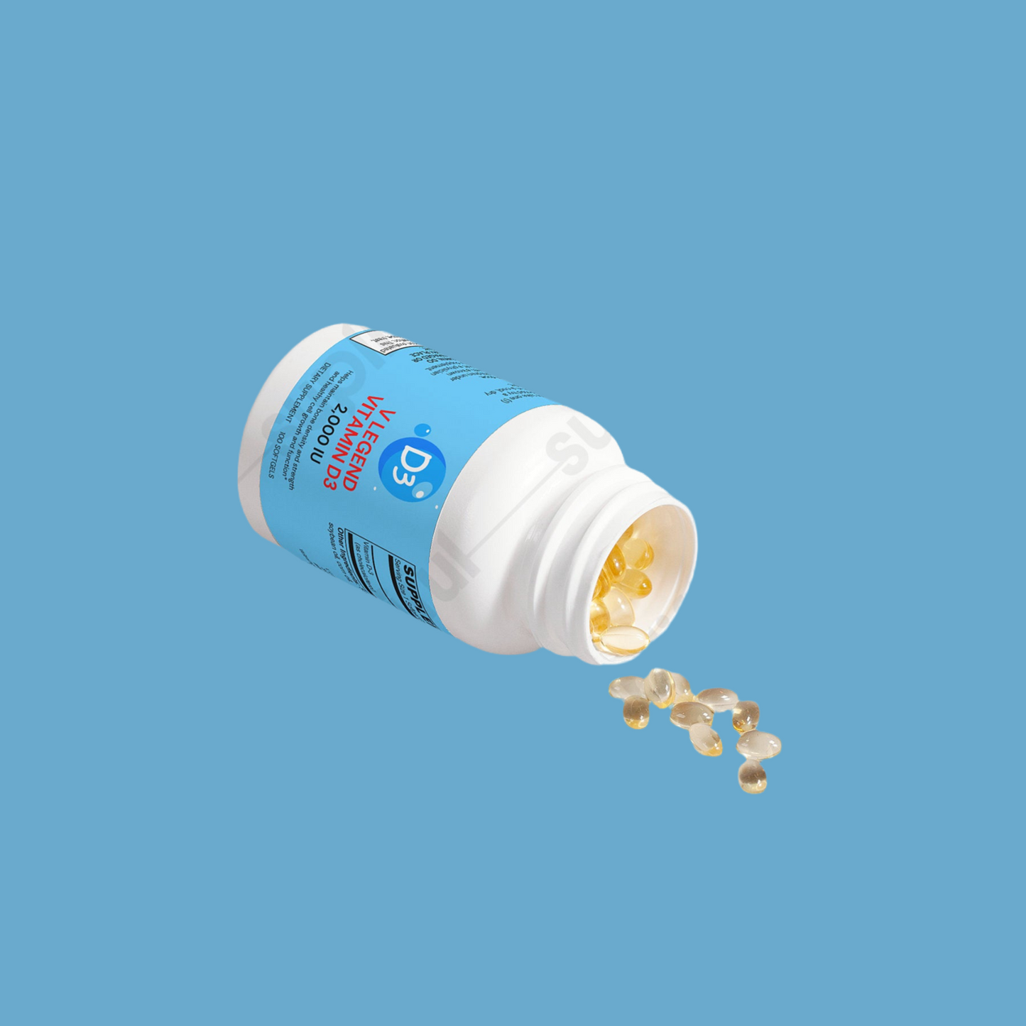 V Legend Vitamin D3 2,000 IU For Adult (2022 GMP CERTIFICATE)