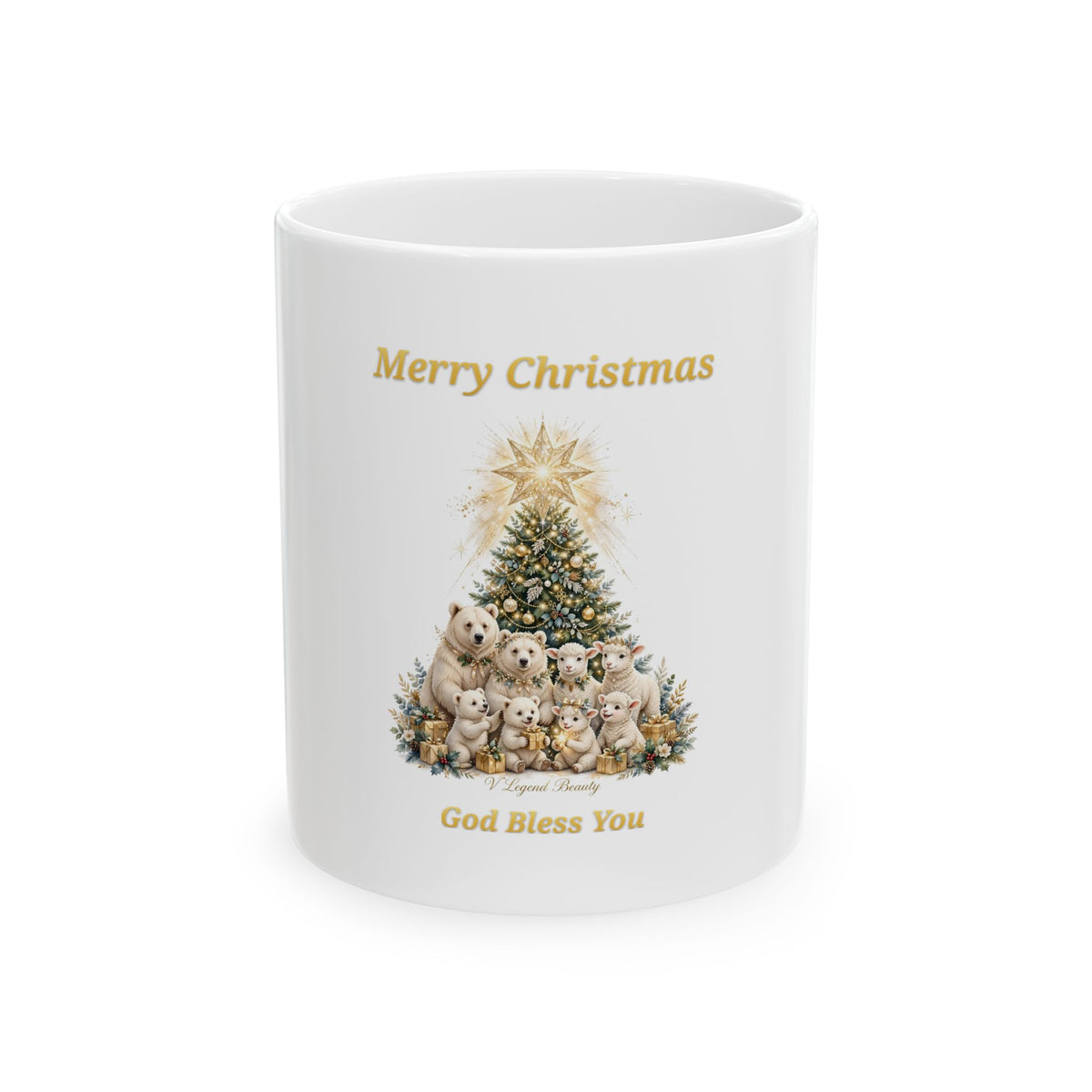 Bethlehem Star Family Christmas Mug