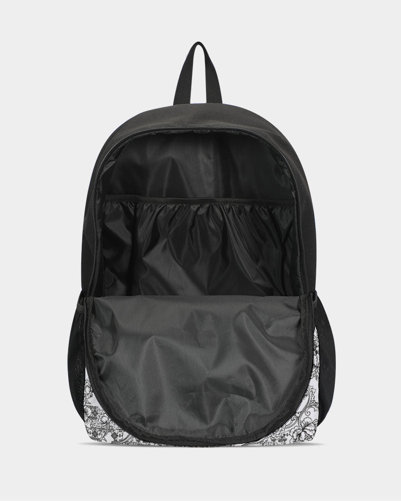V Legend Make it Happen Duo-Zip Front Canvas Backpack