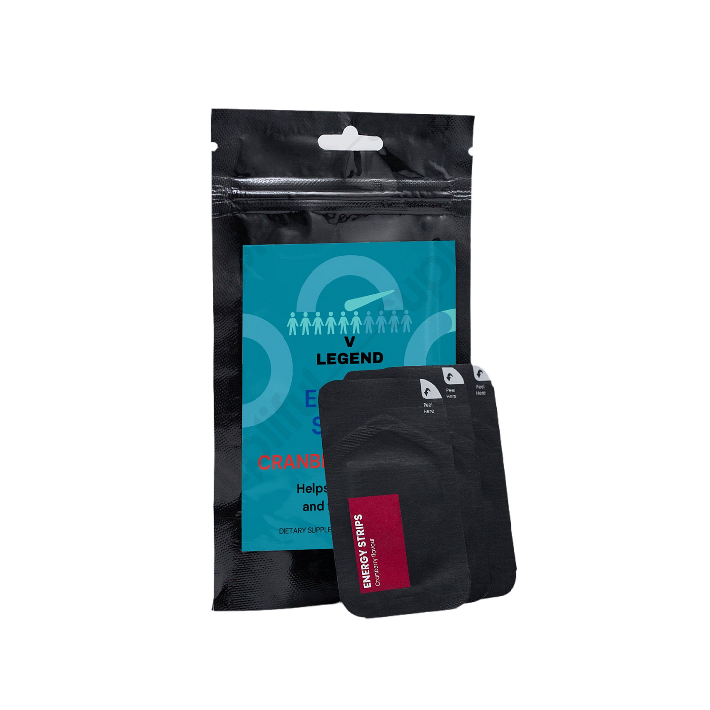 V Legend Energy Strips ~Easy Carry For Adult FDA +GMP CERTIFICATES