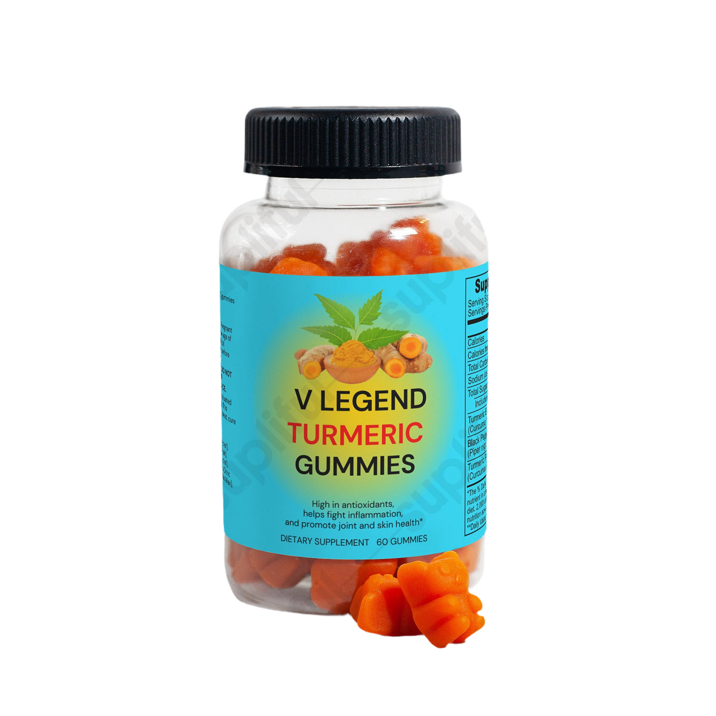 V Legend Turmeric Bear Gummies (Adult)~FDA +NSF CERTIFICATES