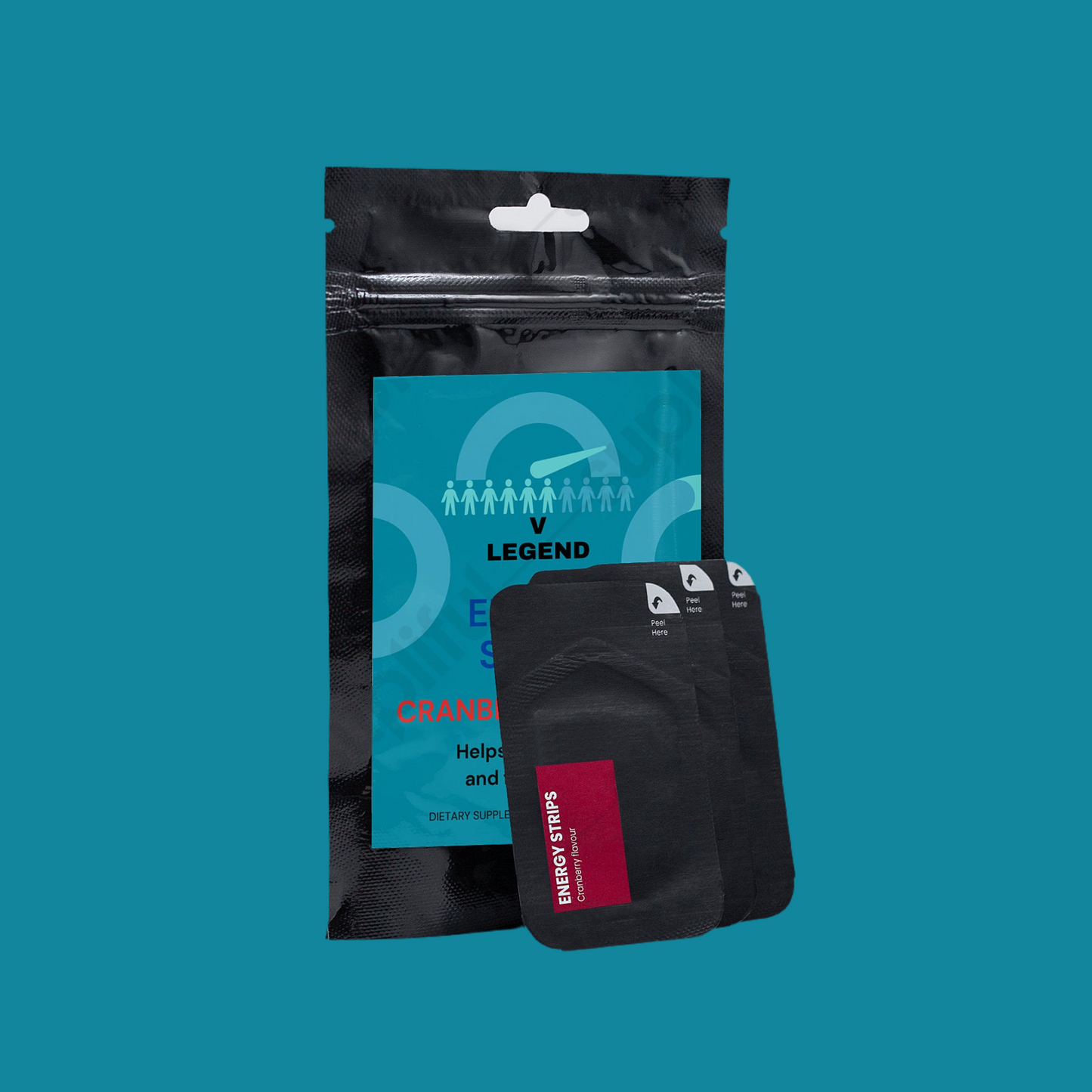 V Legend Energy Strips ~Easy Carry For Adult FDA +GMP CERTIFICATES