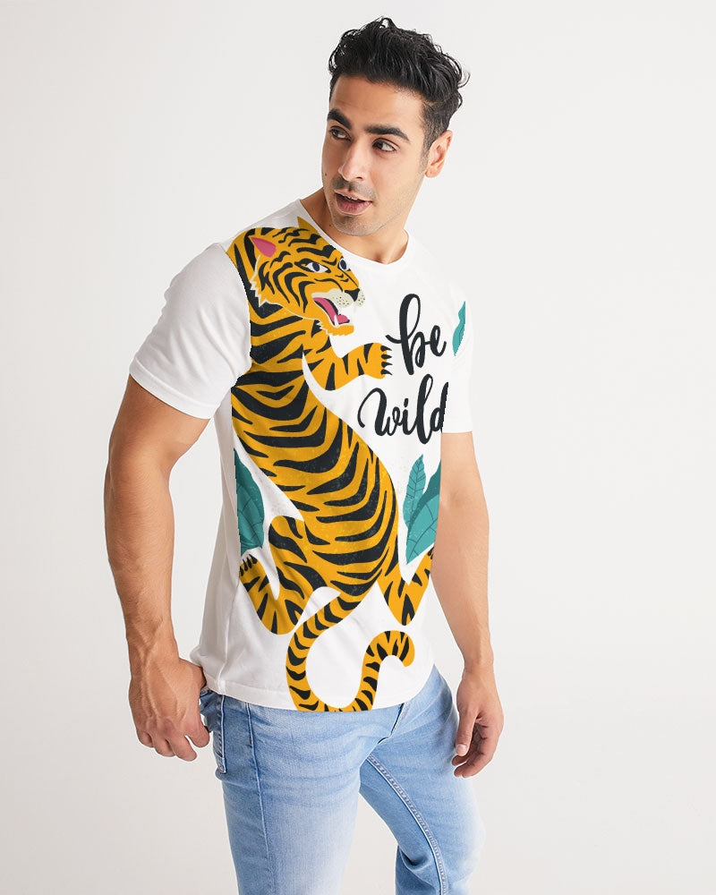 V Legend Tiger Images Men's All-Over Print Tee