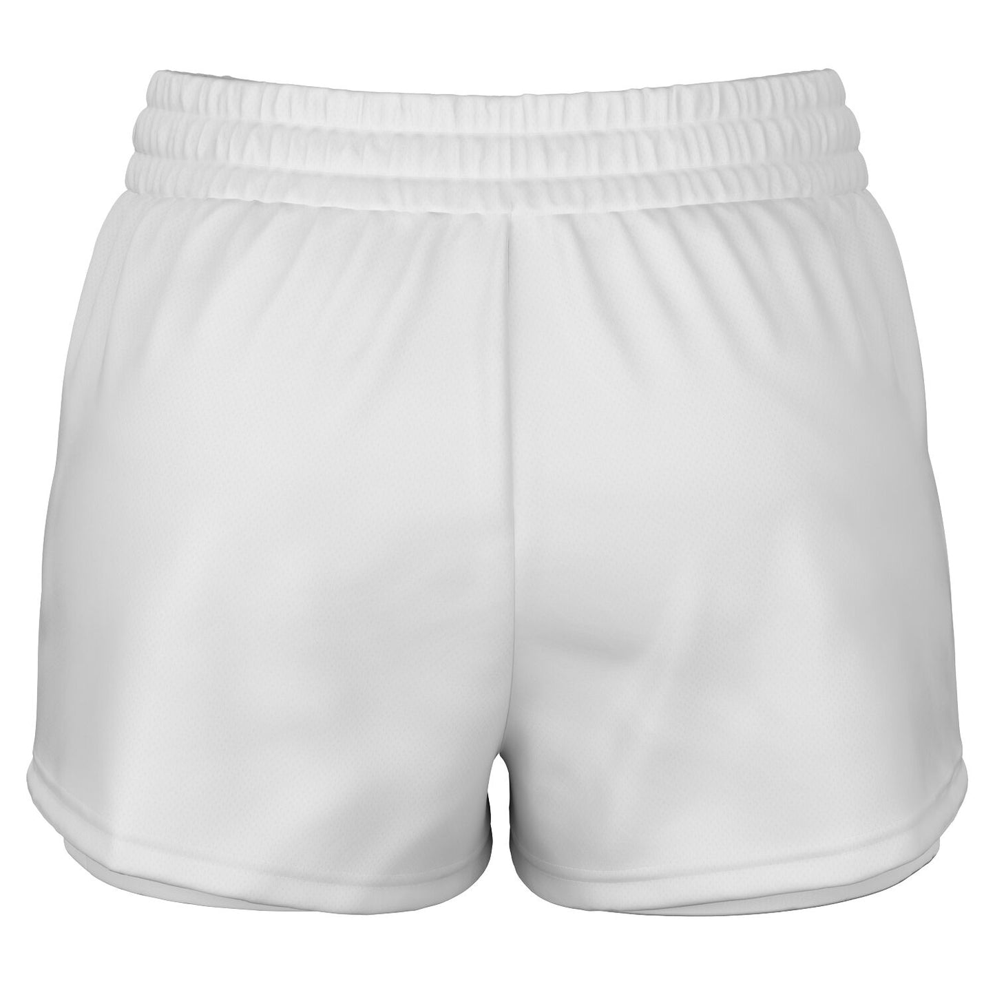 V LEGEND Women's 2-in-1 Shorts - ( CLEAR WHITE & NO LOGO )