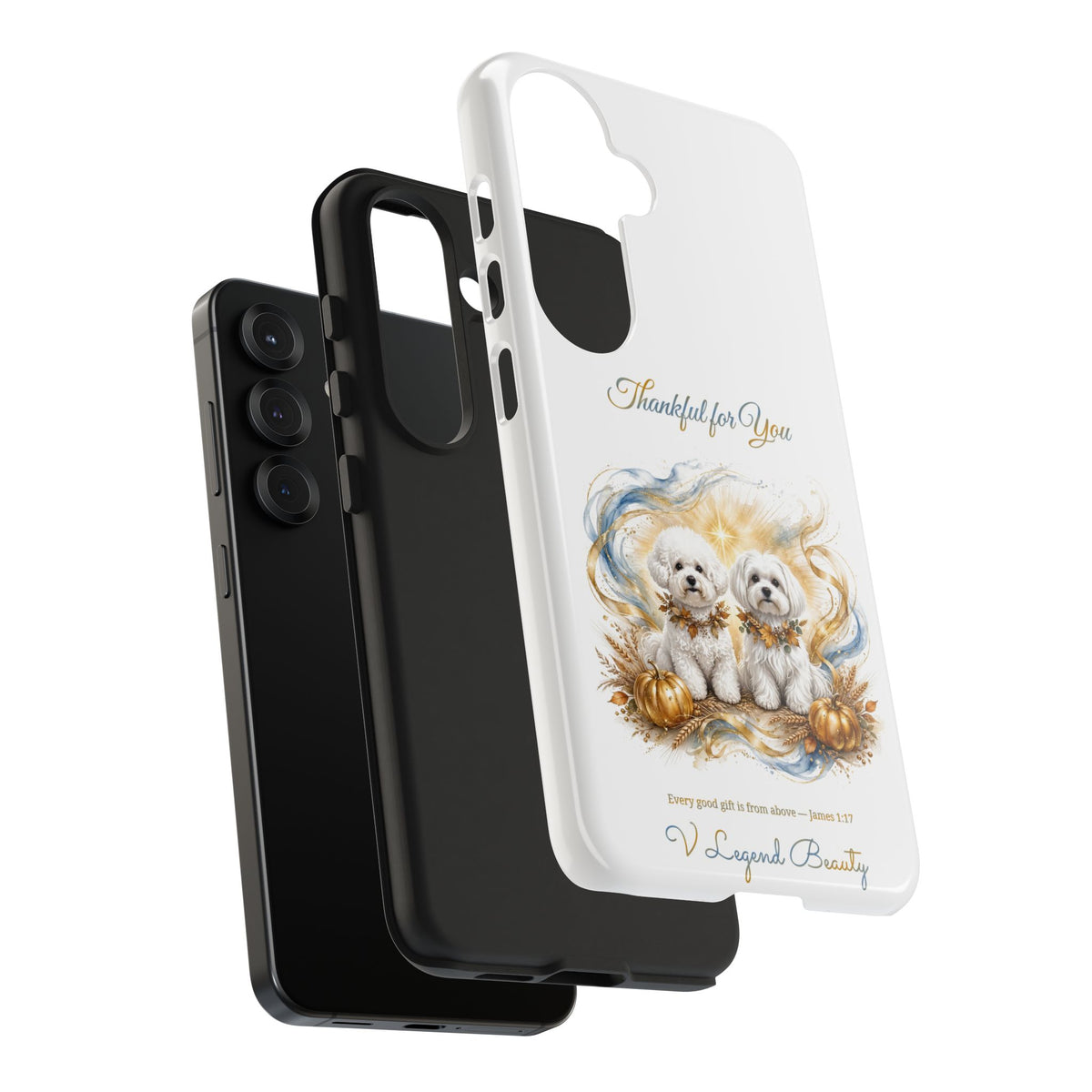 Thankful for You Samsung Case | Thanksgiving Christian Gift | V Legend Beauty