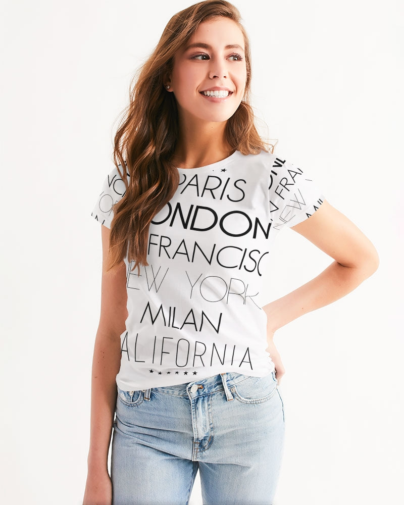 V Legend In Fashion City Women's All-Over Print Tee