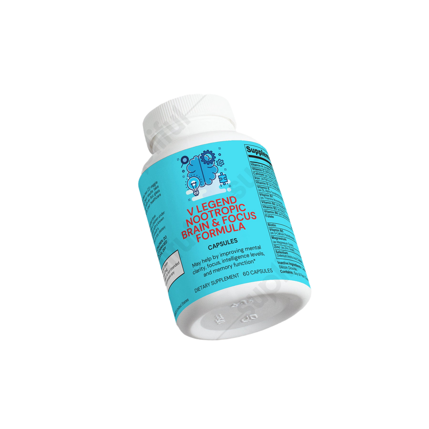 V Legend Nootropic Brain & Focus Formula~ADULT ( FDA + NSF CERTIFICATE)