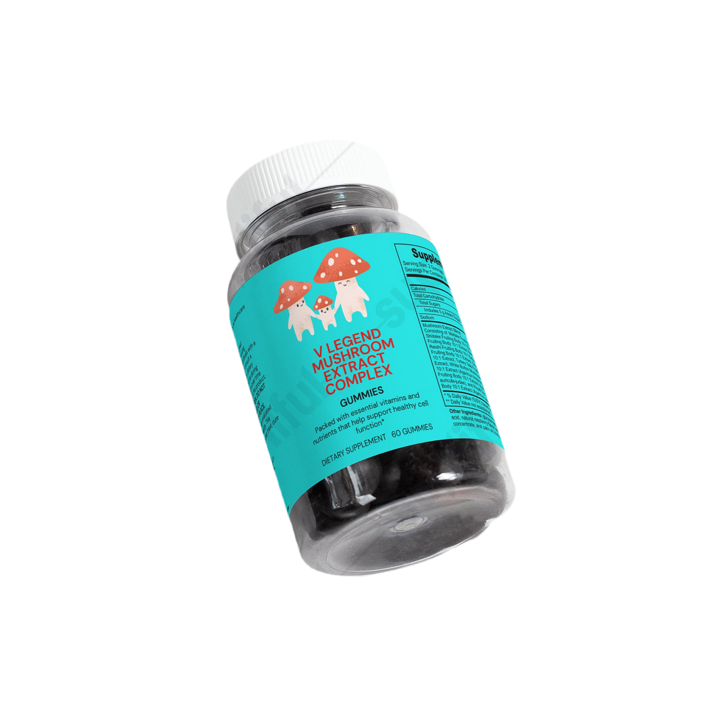 V Legend Mushroom Extract Complex Gummies (Adult)