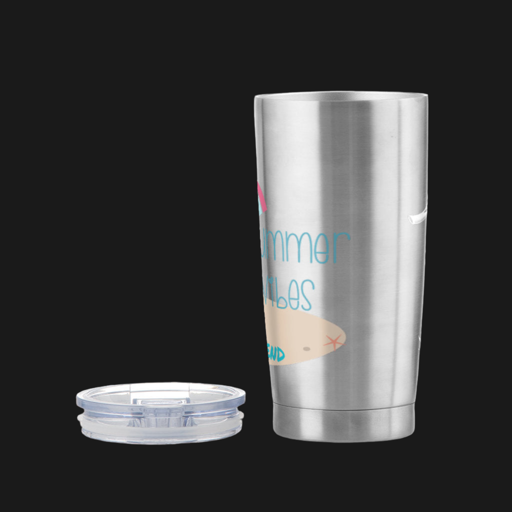 Summer Beach Sea Horse Adventure Tumbler 20 oz