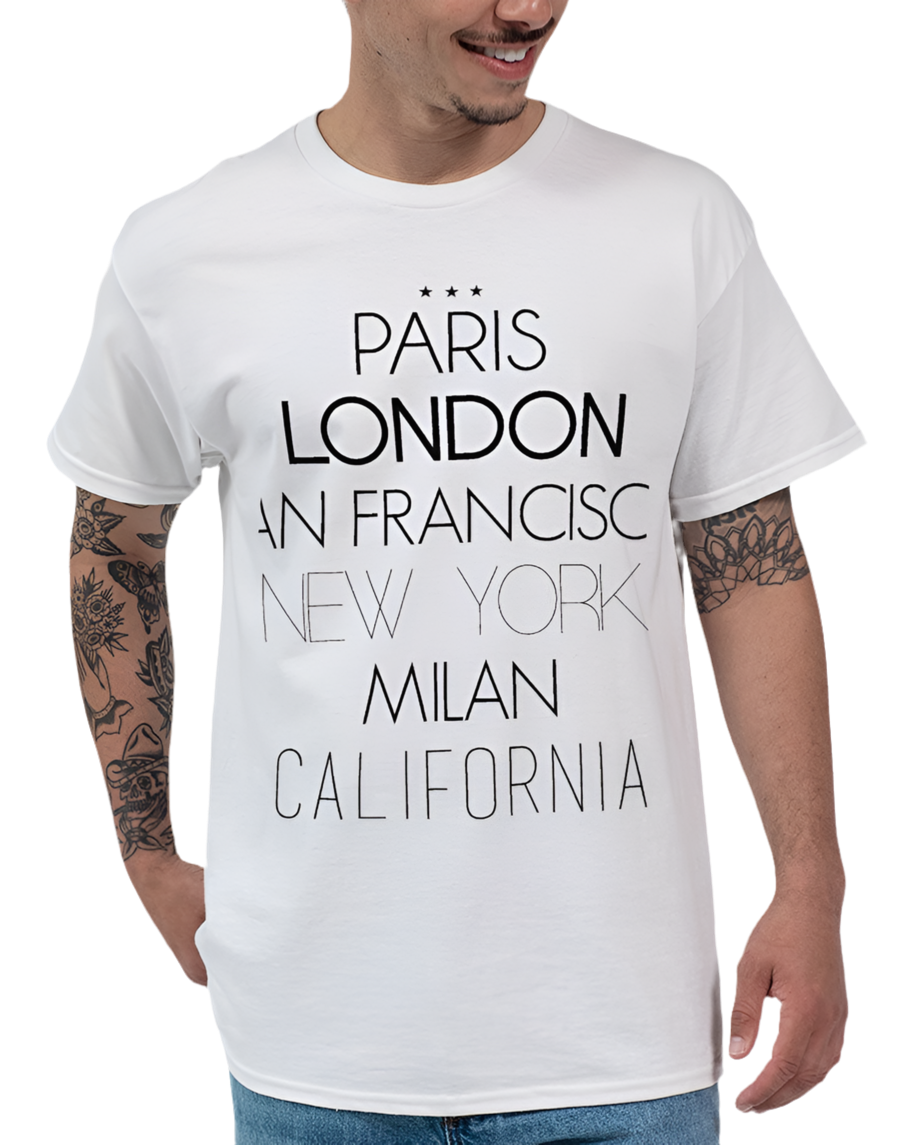V Legend In Fashion City Unisex Ultra Cotton T-Shirt | Gildan
