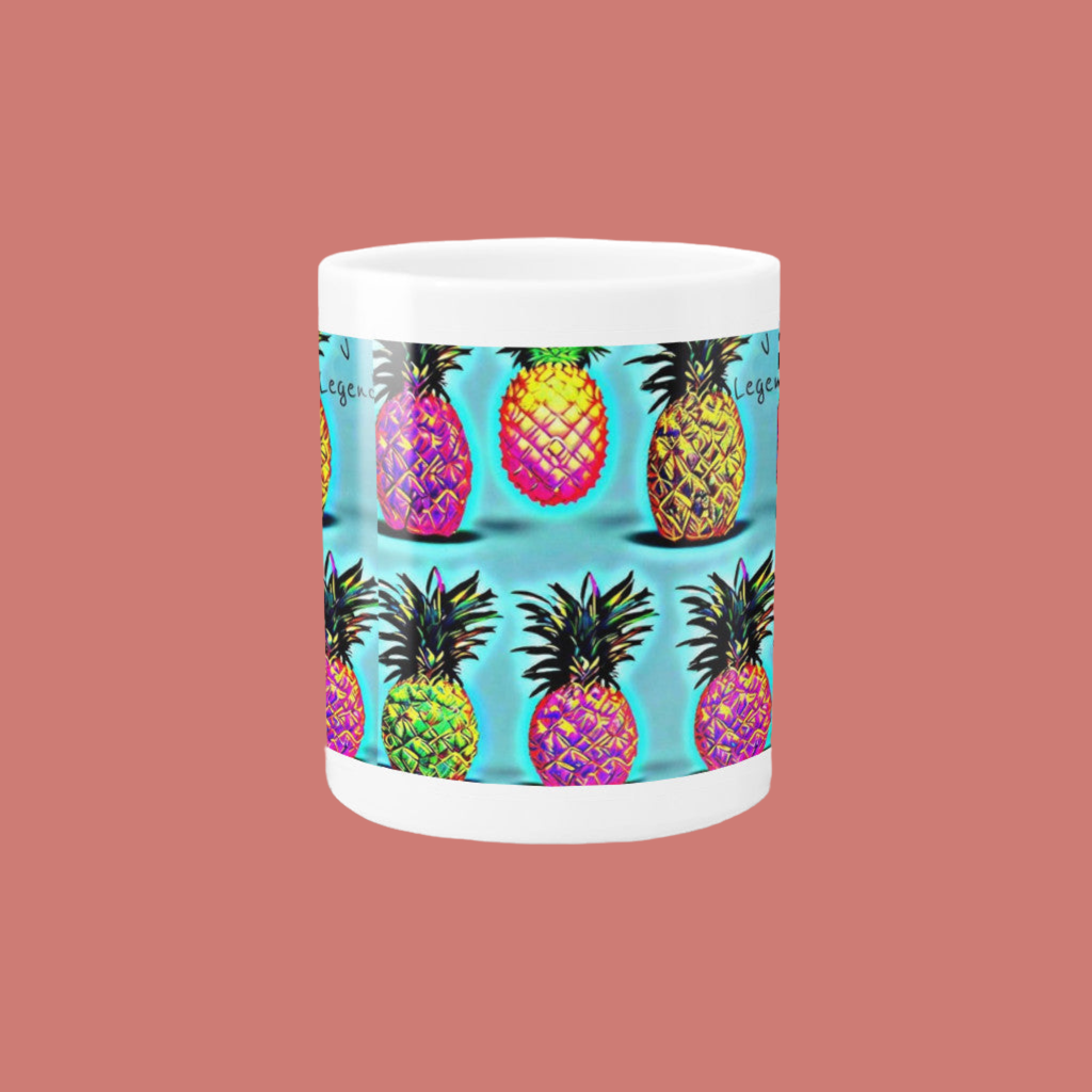 "Stylish Pineapples Mug 11oz"