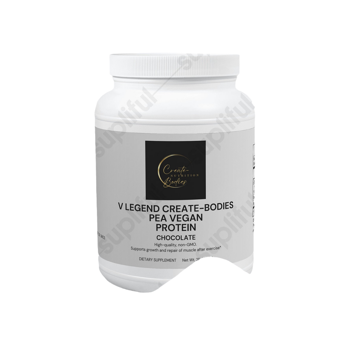 V Legend Create-Bodies Nutrition: Vegan Pea Protein (Chocolate)GMP CERTIFICATE