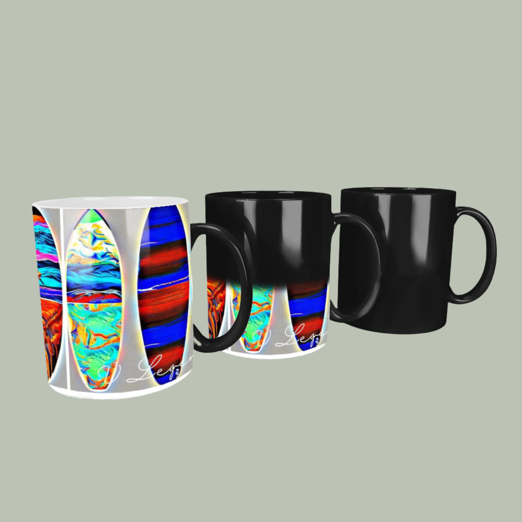 11oz Magic Color Changing Mug - Heat-Activated Beauty in Your Hands