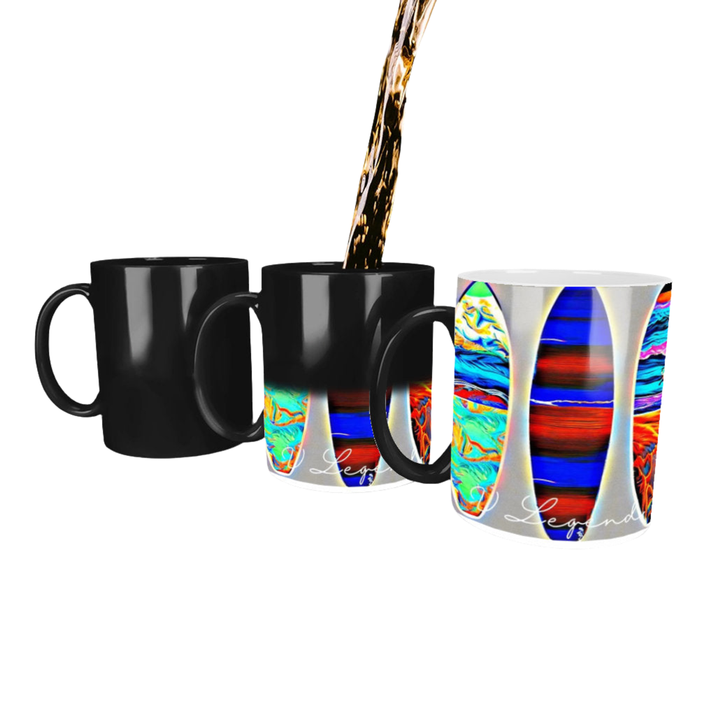 11oz Magic Color Changing Mug - Heat-Activated Beauty in Your Hands