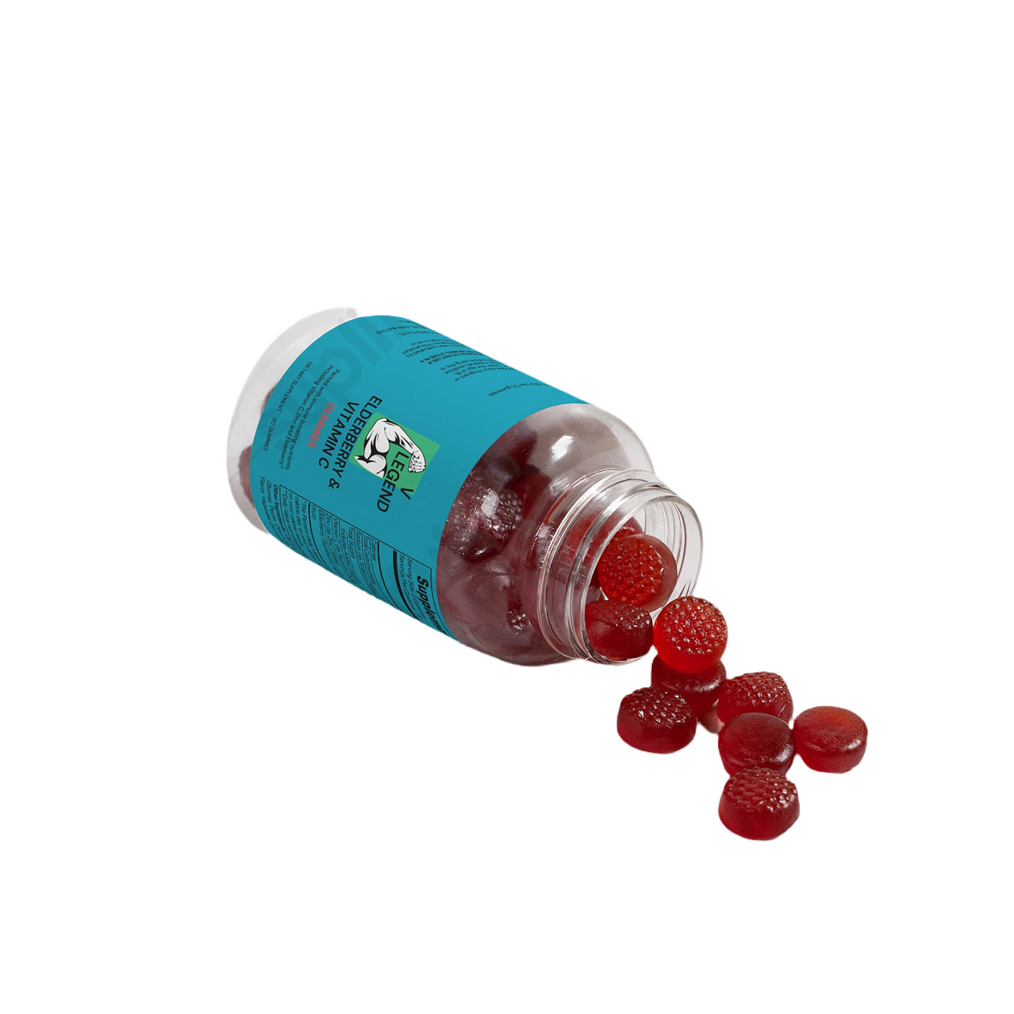 V Legend Daily Elderberry & Vitamin C Gummies For Adults
