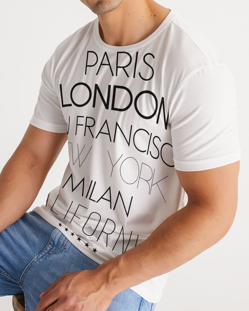 V Legend In Fashion City Men's All-Over Print Tee