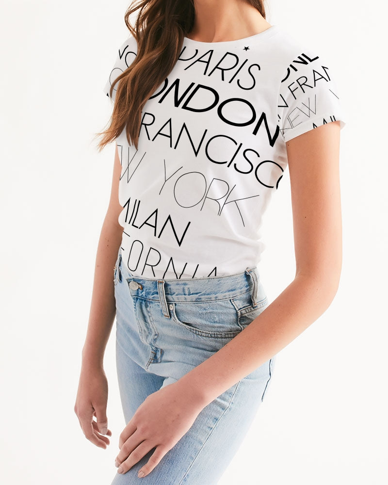V Legend In Fashion City Women's All-Over Print Tee