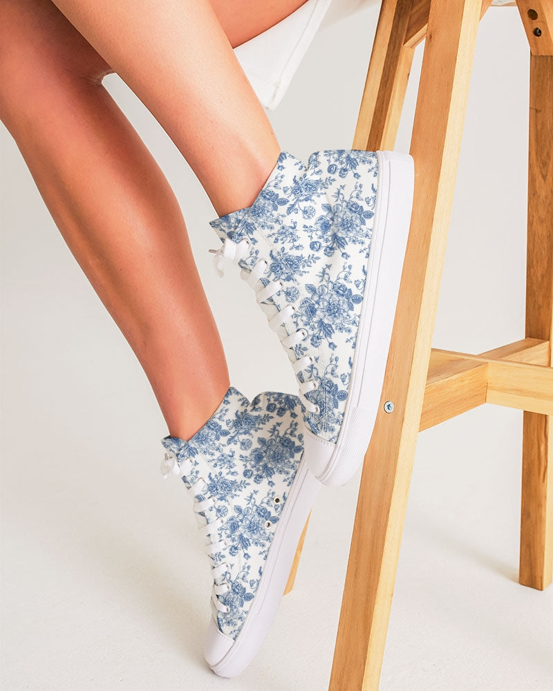 V Legend Just Blue Women's Hightop Canvas Shoe