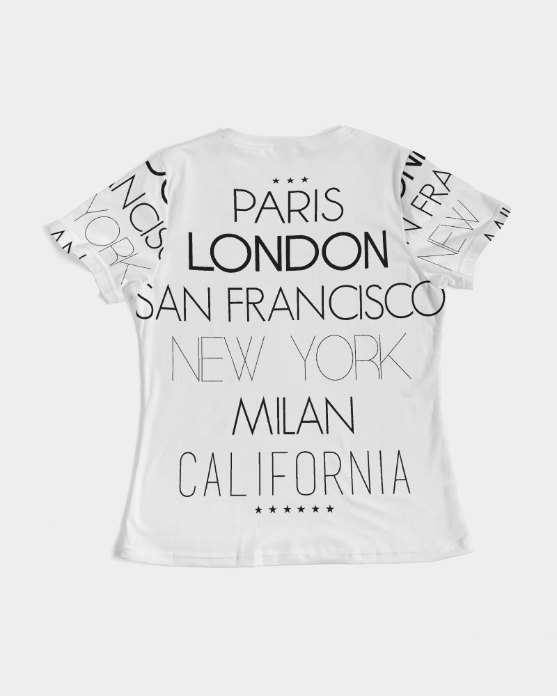 V Legend In Fashion City Women's All-Over Print Tee