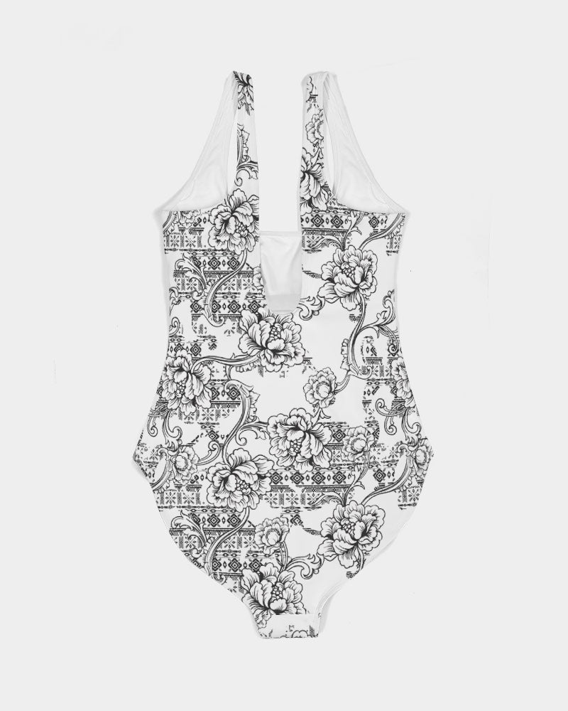 V Legend Make it Happen Women's All-Over Print One-Piece Swimsuit