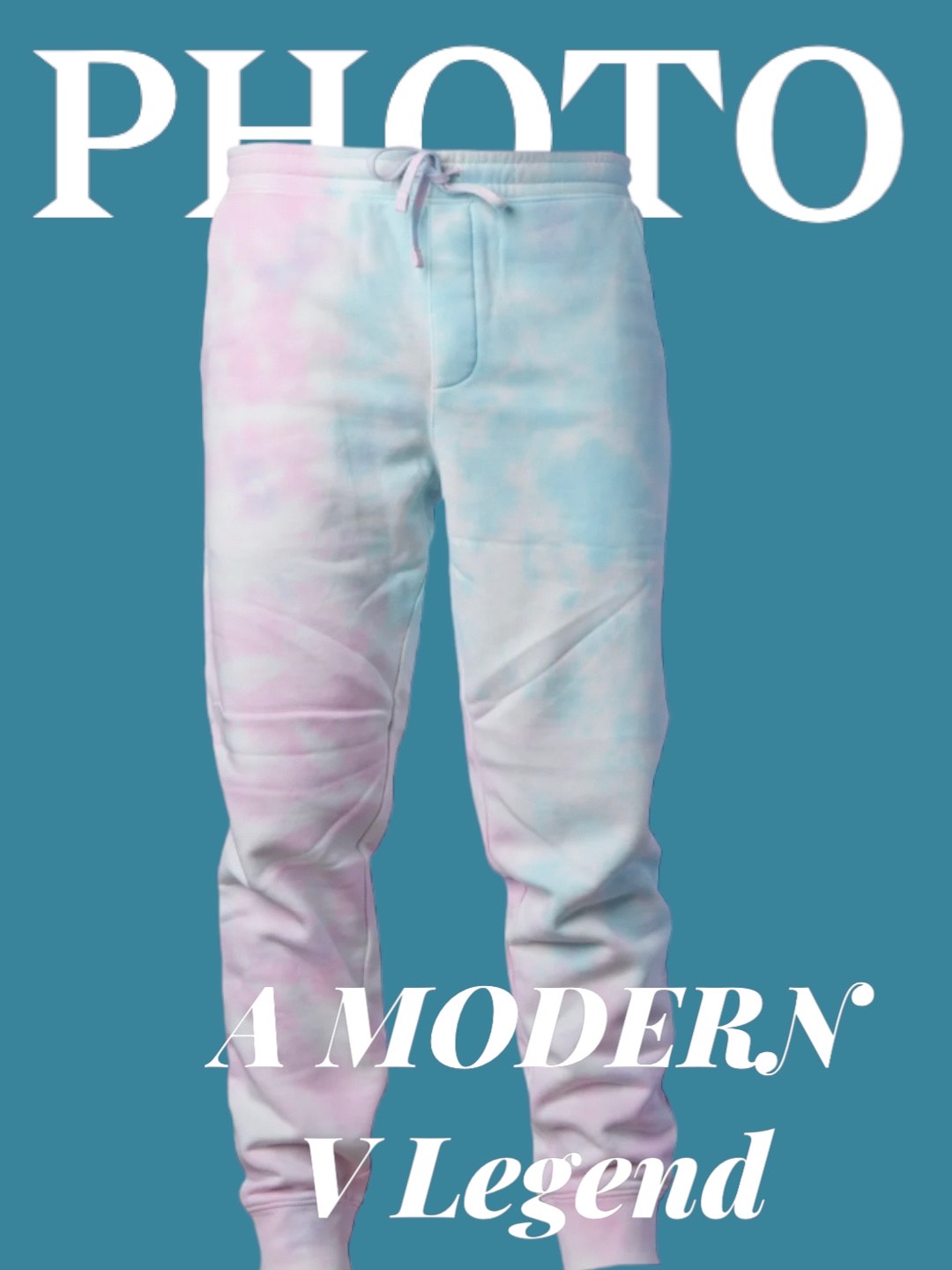 V Legend Sports Fashion programs: Men Cotton Candy Tie Dye Pants