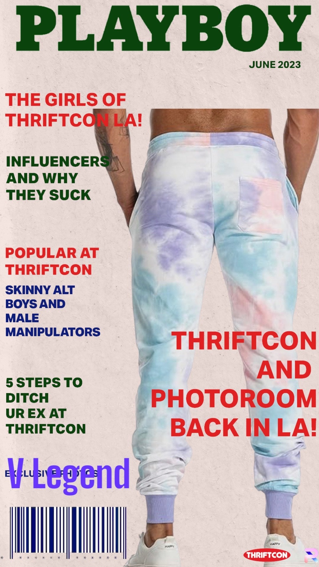 V Legend Sports Fashion programs: Men Cotton Candy Tie Dye Pants