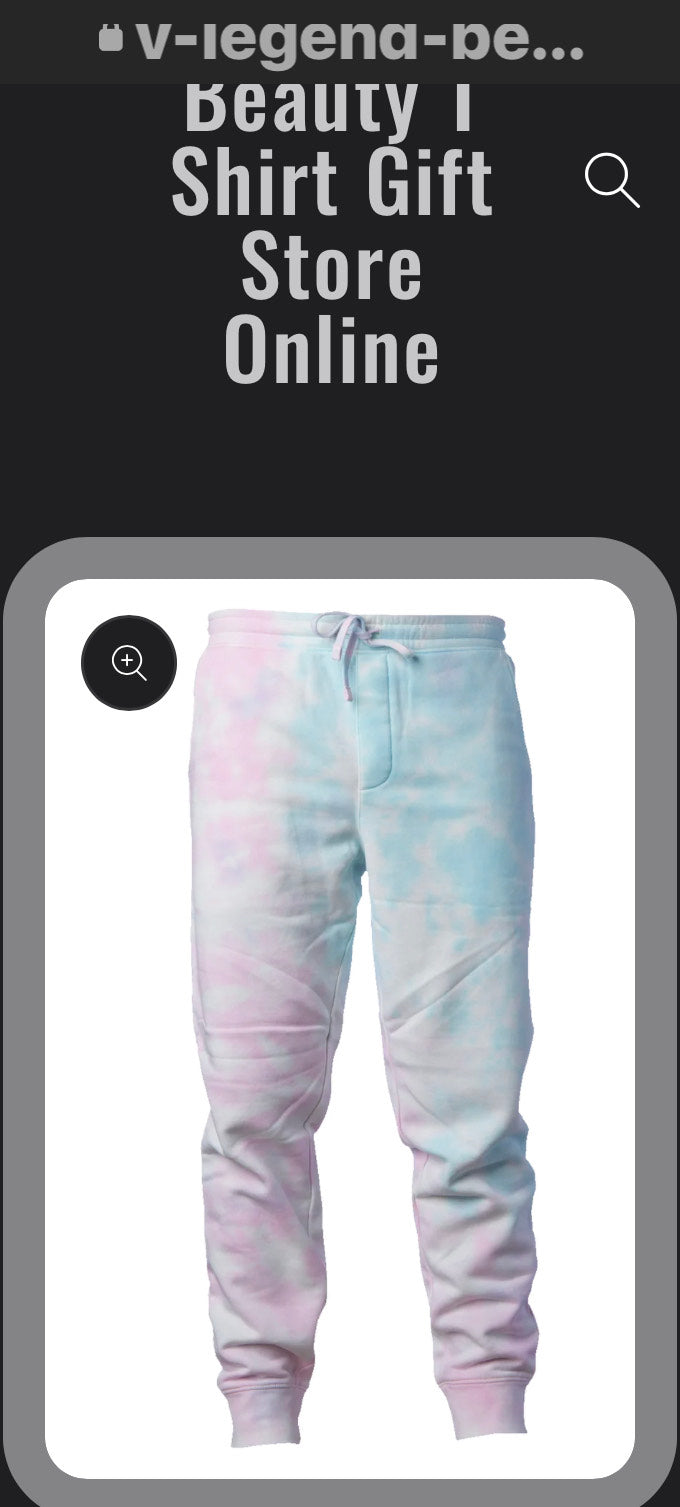 V Legend Sports Fashion programs: Men Cotton Candy Tie Dye Pants